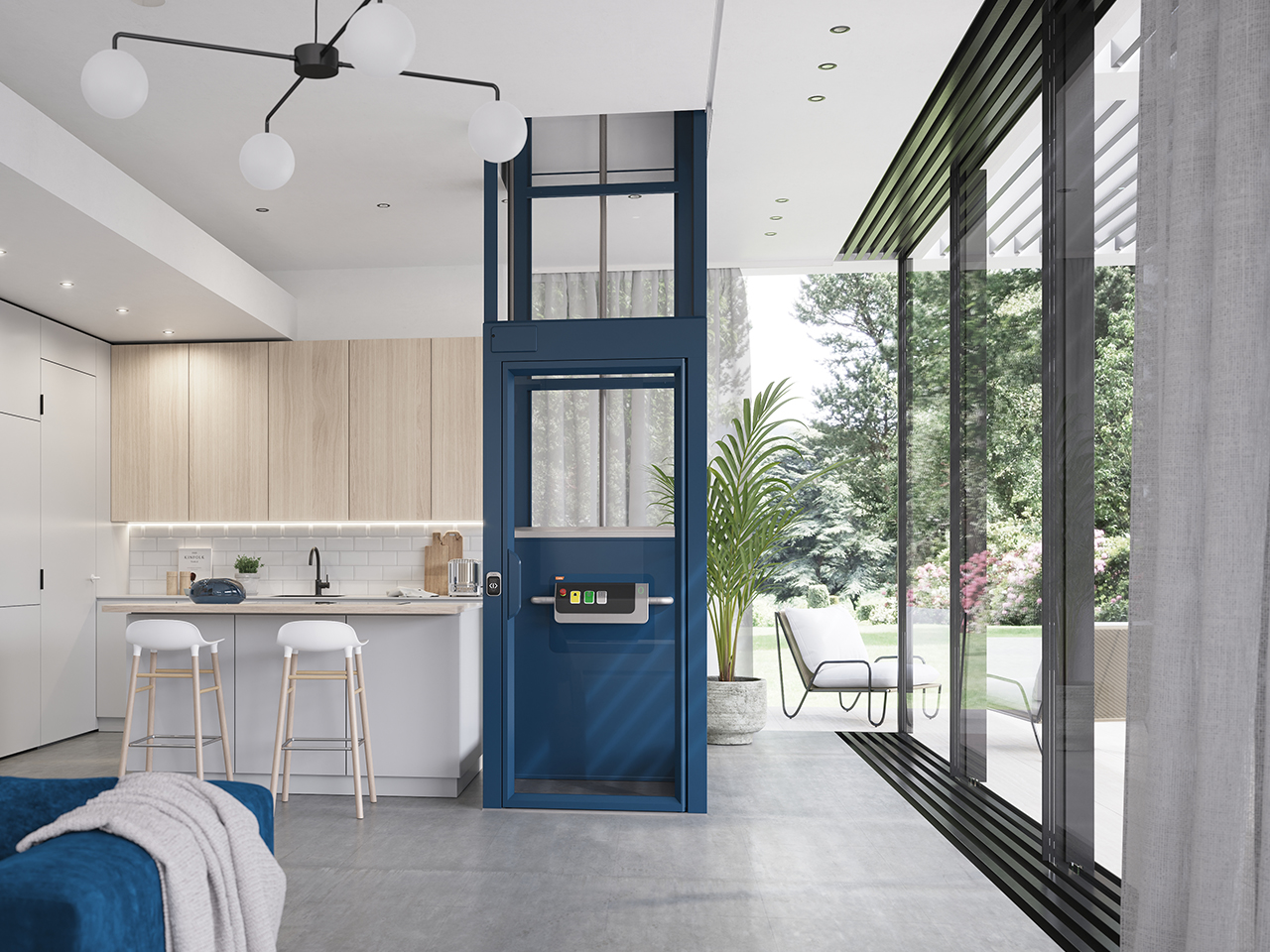 Home lift design and installation